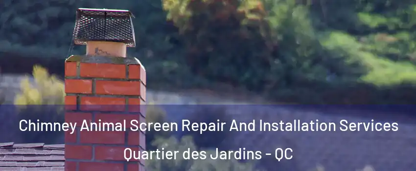  Chimney Animal Screen Repair And Installation Services Quartier des Jardins - QC