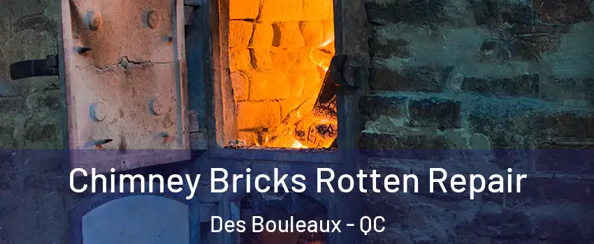  Chimney Bricks Rotten Repair Des Bouleaux - QC