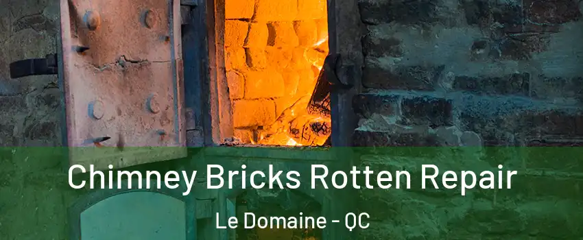  Chimney Bricks Rotten Repair Le Domaine - QC