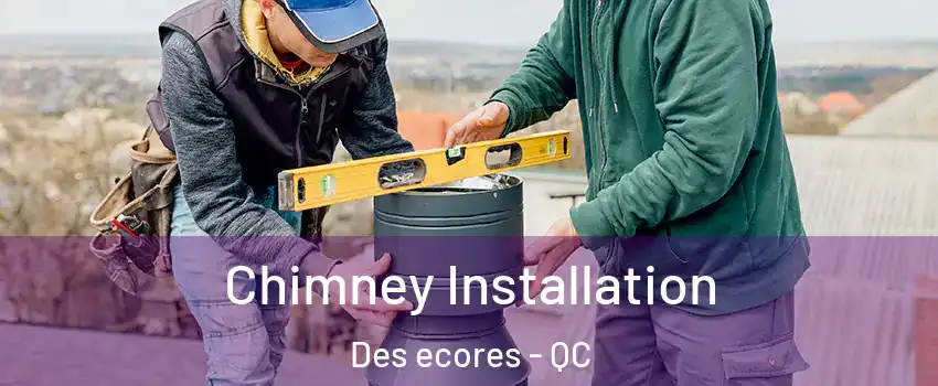  Chimney Installation Des ecores - QC