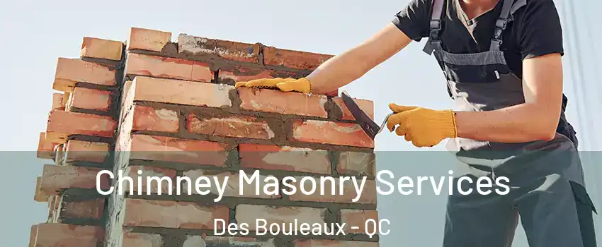  Chimney Masonry Services Des Bouleaux - QC