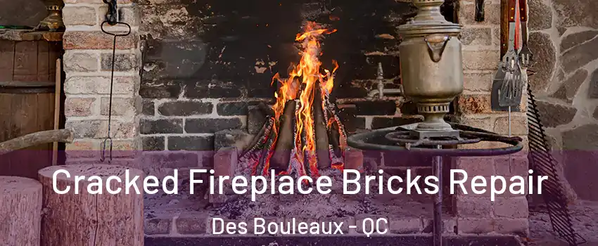  Cracked Fireplace Bricks Repair Des Bouleaux - QC