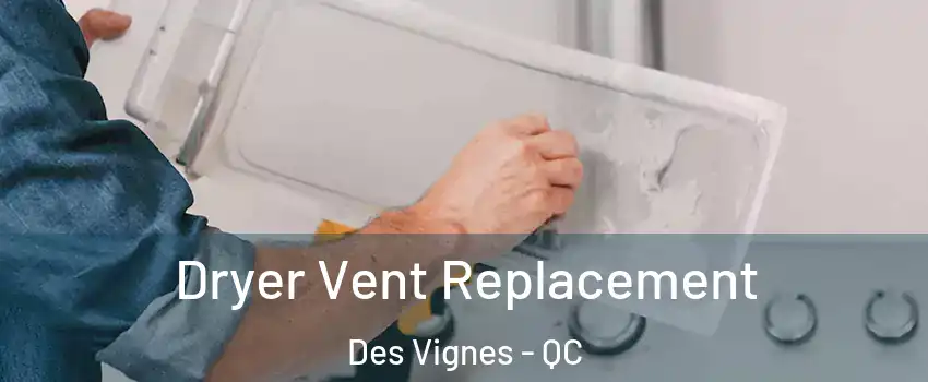  Dryer Vent Replacement Des Vignes - QC