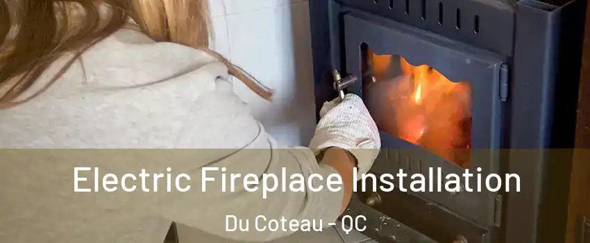  Electric Fireplace Installation Du Coteau - QC