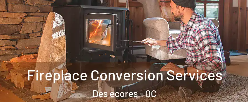  Fireplace Conversion Services Des ecores - QC