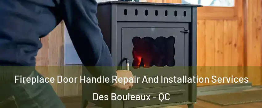  Fireplace Door Handle Repair And Installation Services Des Bouleaux - QC