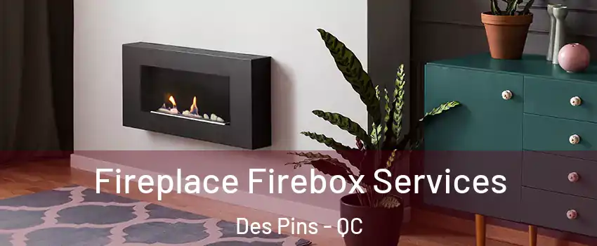 Fireplace Firebox Services Des Pins - QC