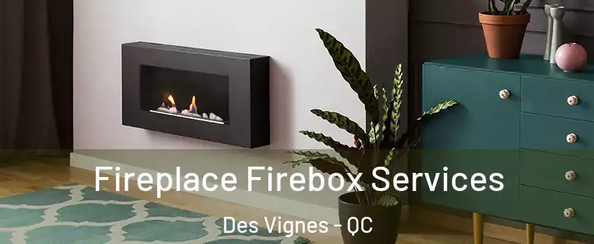  Fireplace Firebox Services Des Vignes - QC