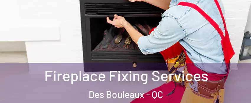  Fireplace Fixing Services Des Bouleaux - QC