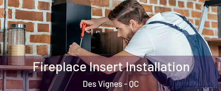  Fireplace Insert Installation Des Vignes - QC