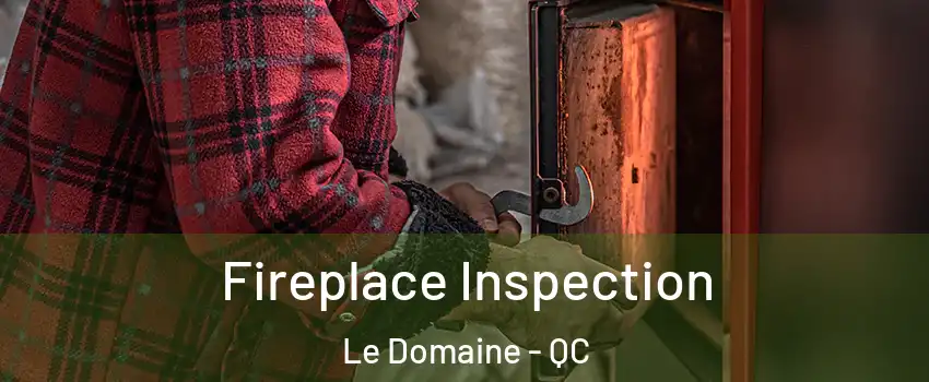  Fireplace Inspection Le Domaine - QC