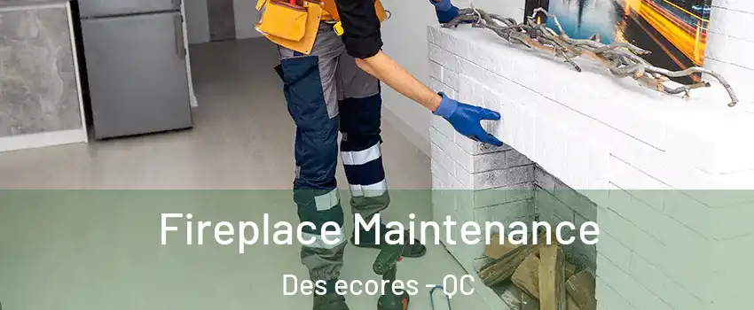  Fireplace Maintenance Des ecores - QC