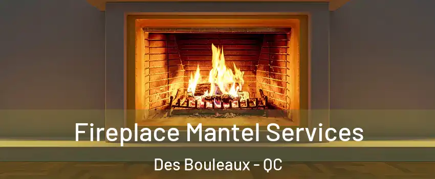  Fireplace Mantel Services Des Bouleaux - QC
