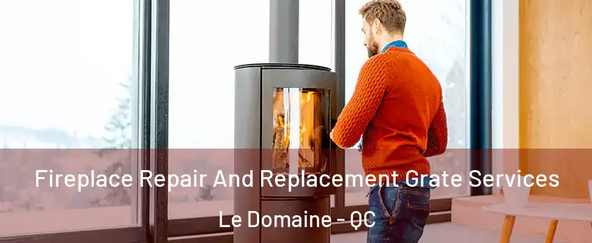  Fireplace Repair And Replacement Grate Services Le Domaine - QC