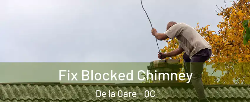  Fix Blocked Chimney De la Gare - QC