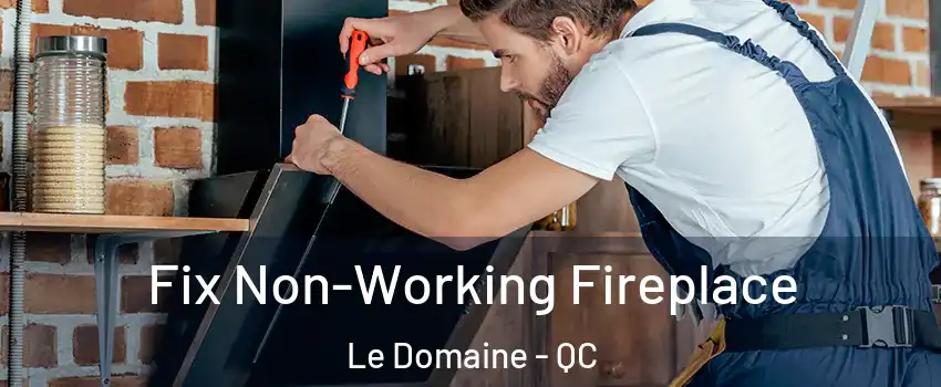  Fix Non-Working Fireplace Le Domaine - QC