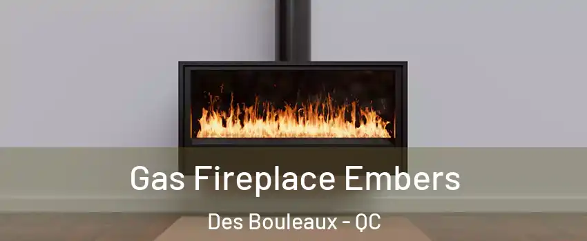  Gas Fireplace Embers Des Bouleaux - QC