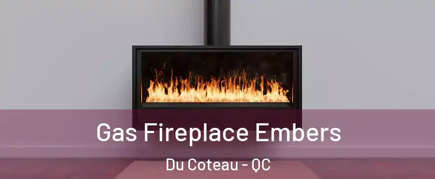  Gas Fireplace Embers Du Coteau - QC
