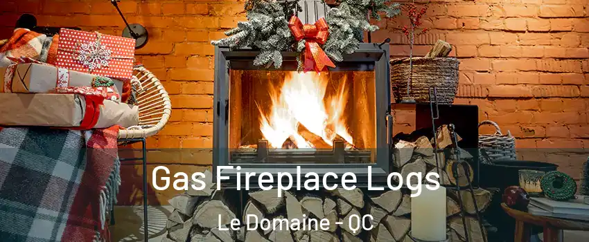  Gas Fireplace Logs Le Domaine - QC
