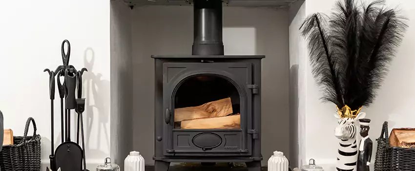 Thelin Hearth Products Providence Pellet Insert Fireplace Installation in Saint Constant, QC