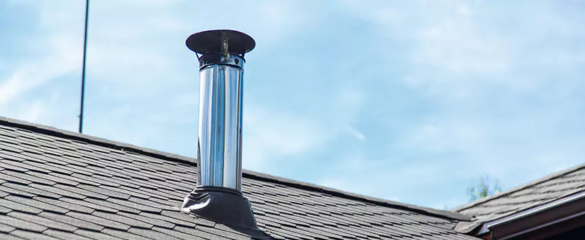 Outdoor Metal Chimney Installation in Saint Constant, Quebec