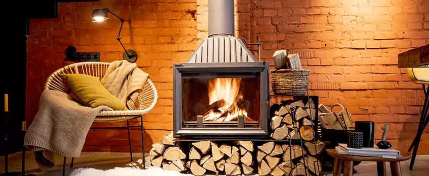Pellet Stove Chimney Pipe Brackets Installation in Des Vignes, QC