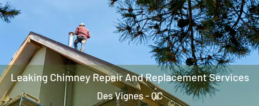  Leaking Chimney Repair And Replacement Services Des Vignes - QC