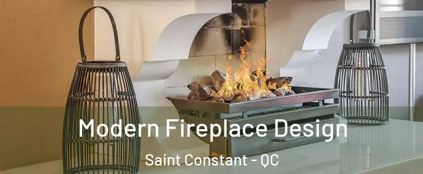  Modern Fireplace Design Saint Constant - QC