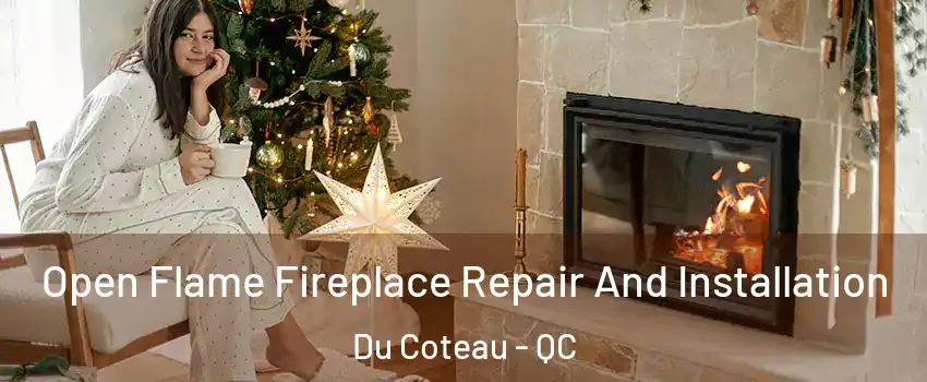  Open Flame Fireplace Repair And Installation Du Coteau - QC