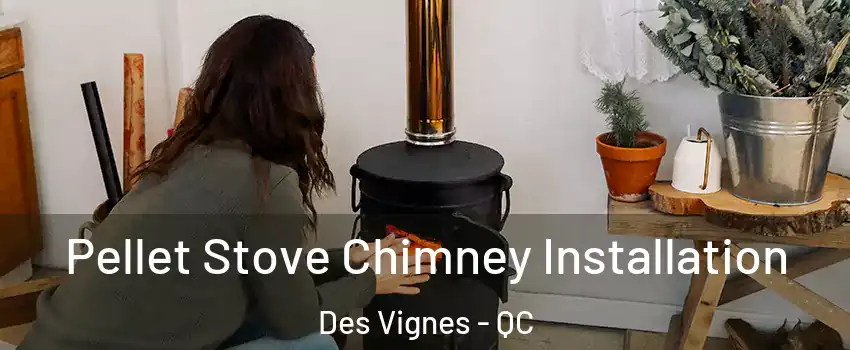  Pellet Stove Chimney Installation Des Vignes - QC