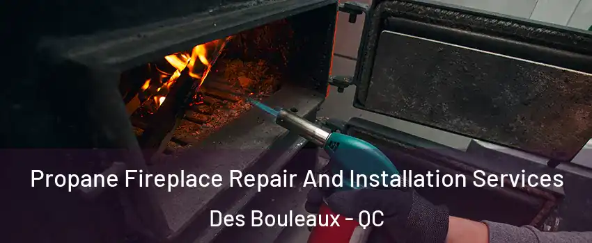 Propane Fireplace Repair And Installation Services Des Bouleaux - QC