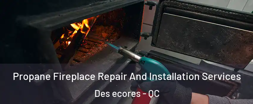 Propane Fireplace Repair And Installation Services Des ecores - QC