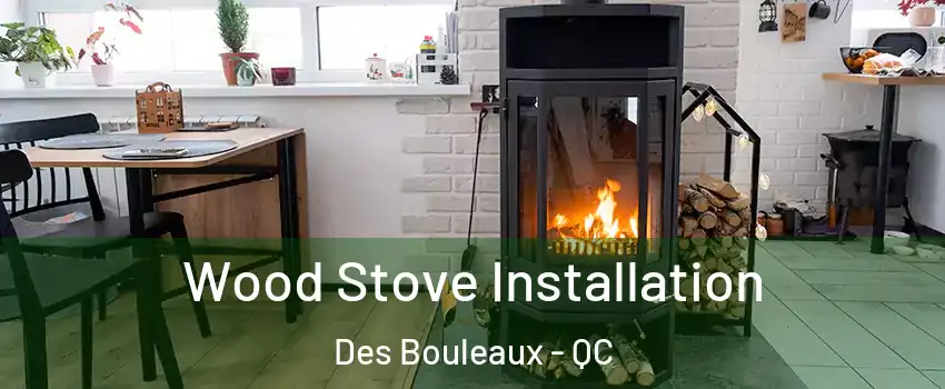  Wood Stove Installation Des Bouleaux - QC